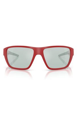 Scuderia Ferrari Scuderia Ferrari 61mm Rectangular Sunglasses