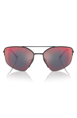 Scuderia Ferrari Scuderia Ferrari 63mm Oversize Irregular Sunglasses