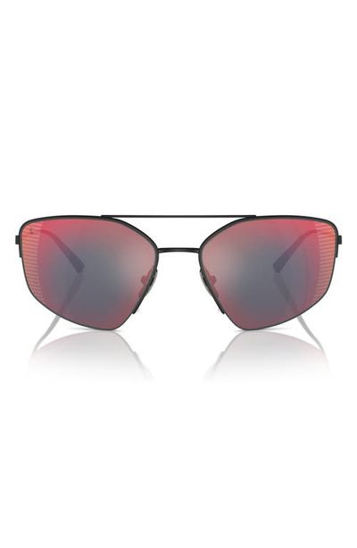 Scuderia Ferrari Scuderia Ferrari 63mm Oversize Irregular Sunglasses