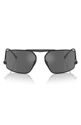 Scuderia Ferrari Scuderia Ferrari 64mm Oversize Rectangular Sunglasses