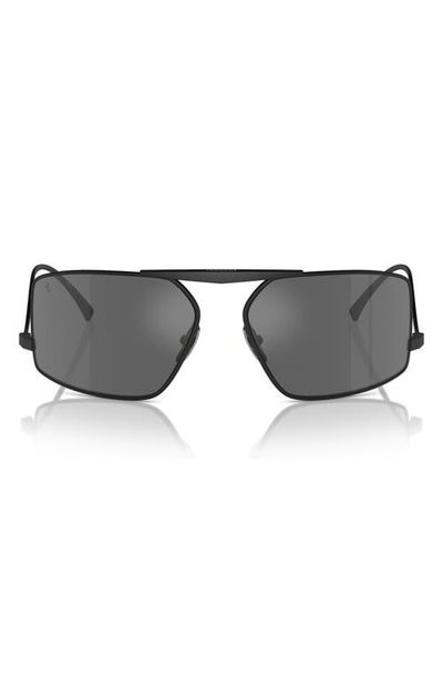 Scuderia Ferrari Scuderia Ferrari 64mm Oversize Rectangular Sunglasses