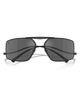 Scuderia Ferrari Scuderia Ferrari 64mm Oversize Rectangular Sunglasses - 4