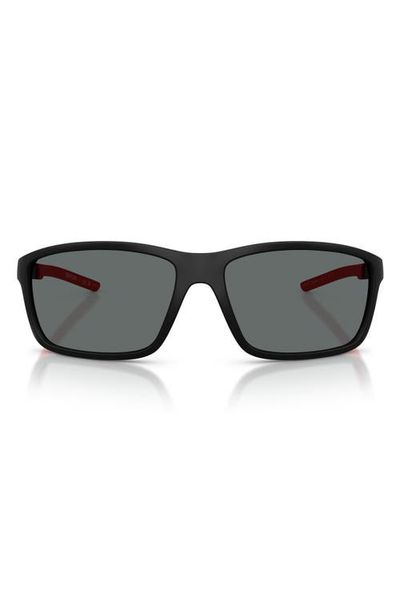 Scuderia Ferrari Scuderia Ferrari 65mm Oversize Polarized Pillow Sunglasses