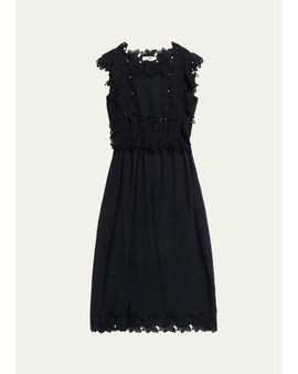 Sea Eleannora Embroidered Midi Dress