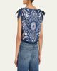 Sea Emelina Printed Tie-Side Mini Skirt - 3