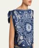 Sea Emelina Printed Tie-Side Mini Skirt - 5