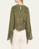 Sea Gardener Embroidered Blouse - 3