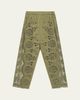 Sea Gardener Embroidered Lace-Panel Pants - 1
