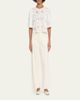 Sea Gardener Embroidered Top - 2