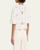 Sea Gardener Embroidered Top - 3