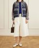SEA Georgie button-embellished cotton-canvas and leather jacket - 2