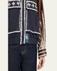 Sea Georgie Embellished Mixed-Media Bomber Jacket - 5