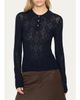Sea Jane Argyle Polo Sweater - 5