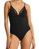Sea Level Sea Level Elysian Embroidered Cutout One-Piece Swimsuit - 1