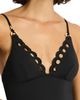 Sea Level Sea Level Elysian Embroidered Cutout One-Piece Swimsuit - 3