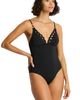 Sea Level Sea Level Elysian Embroidered Cutout One-Piece Swimsuit - 4