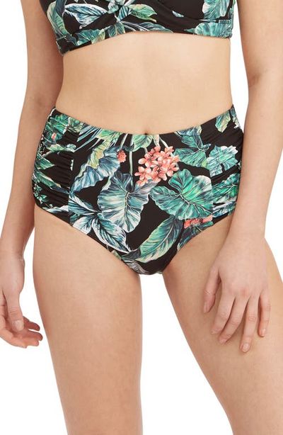 Sea Level Sea Level Gathered High Waist Bikini Bottoms