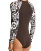 Sea Level Sea Level Long Sleeve Moderate Coverage UPF 50+ Surf Suit - 2