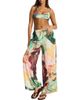Sea Level Sea Level Marbleized Print Cover-Up Pants - 1