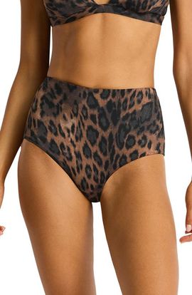 Sea Level Sea Level Savanna High Waist Bikini Bottoms