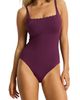 Sea Level Sea Level Scalloped Square Neck One-Piece Swimsuit - 1