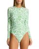 Sea Level Sea Level Seamed Long Sleeve UPF 50+ One-Piece Rashguard Swimsuit - 1