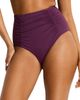 Sea Level Sea Level Shirred High Waist Bikini Bottoms - 1