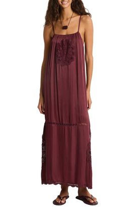 Sea Level Sea Level Tie Back Maxi Cover-Up Dress