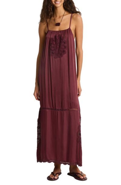 Sea Level Sea Level Tie Back Maxi Cover-Up Dress