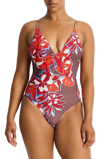 Sea Level Sea Level Triangle One-Piece Swimsuit