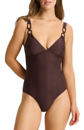 Sea Level Sea Level Zen Tie Back One-Piece Swimsuit