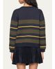 Sea Mina Striped Varsity Sweater - 3