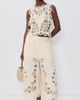 Sea Sea Adonna Embroidered Sleeveless Top Cream - 5