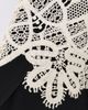 Sea Sea Alina Lace Oversized Long Coat Black - 6