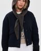 Sea Sea Allen Cable Scarf Hat Charcoal One - 4