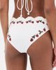 Sea Sea Bindi Strawberry Scallop Bikini Bottoms Cream - 3