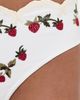 Sea Sea Bindi Strawberry Scallop Bikini Bottoms Cream - 5