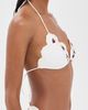 Sea Sea Bindi Strawberry Scallop Bikini Top Cream - 4