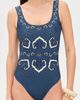 Sea Sea Blaise Print One Piece Swimsuit Navy - 2