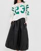 Sea Sea Caitlin Leather Midi Skirt Black - 5