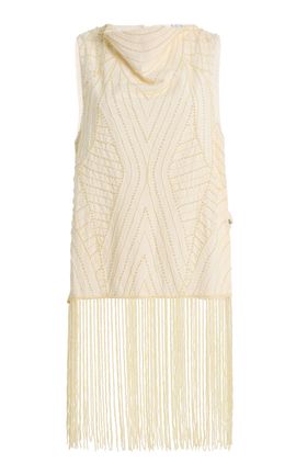 Sea Sea Carlotta Embellished CottonBlend Top