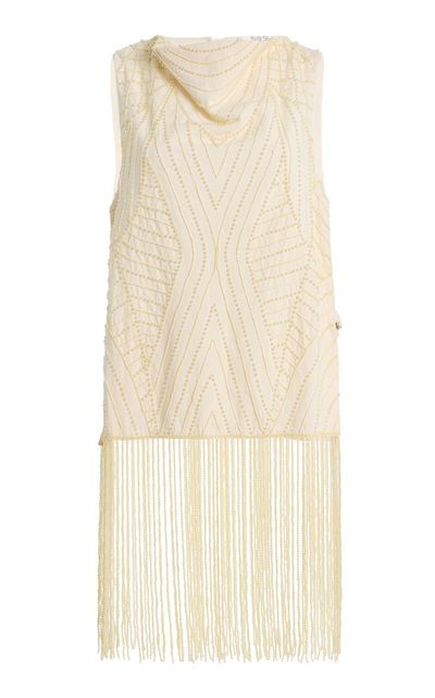 Sea Sea Carlotta Embellished CottonBlend Top