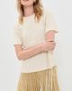 Sea Sea Carlotta Embroidered Fringe Top Cream - 2