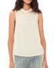 Sea Sea Carlotta Fringe Top Cream - 1
