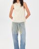 Sea Sea Carlotta Fringe Top Cream - 2