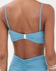 Sea Sea Carmella Draped Bikini Top Blue - 3