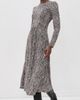 Sea Sea Charlize Cheetah Print Dress Cream - 5