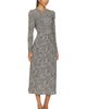 Sea Sea Charlize Print Longsleeve Crew Dress - 2