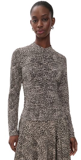 Sea Sea Charlize Print Top Cream