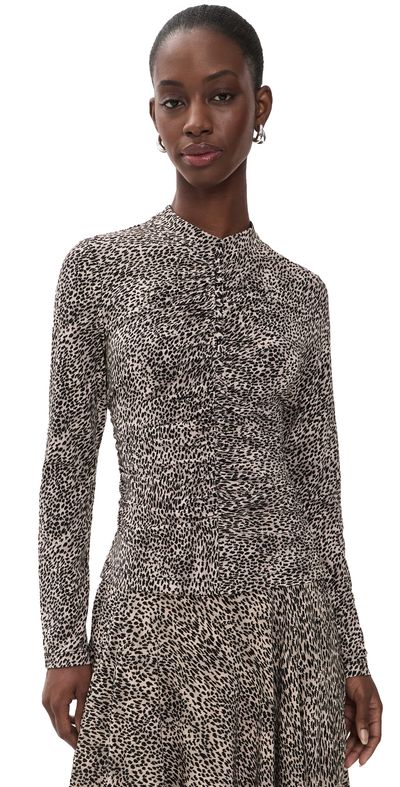 Sea Sea Charlize Print Top Cream